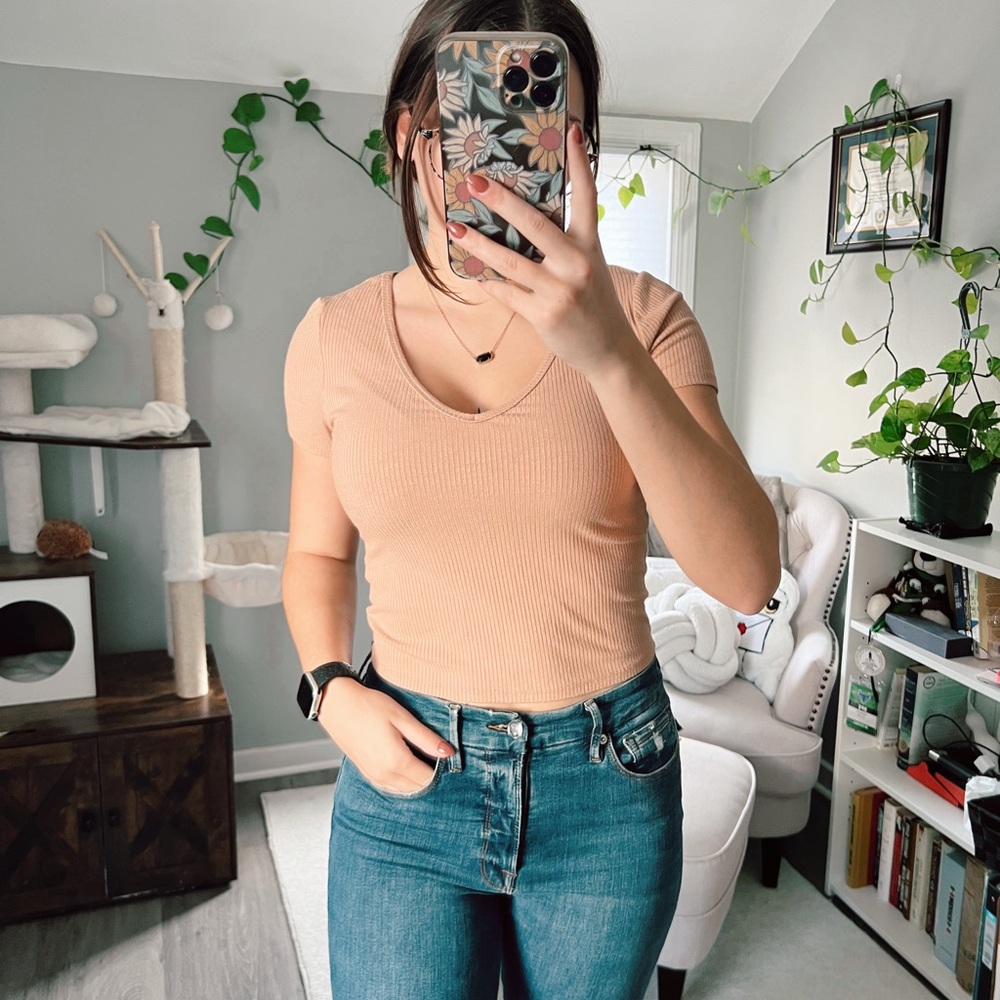 Ribbed Crop Top